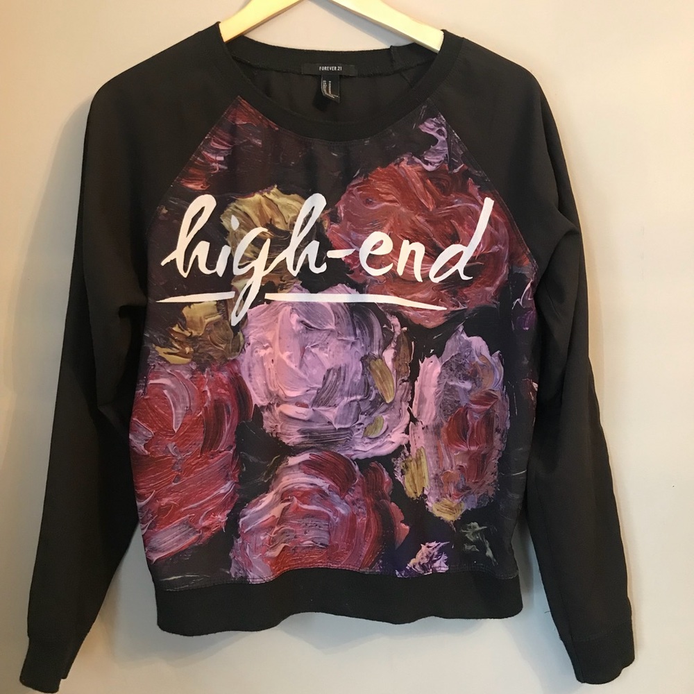 Forever 21 Black “High-End” shirt